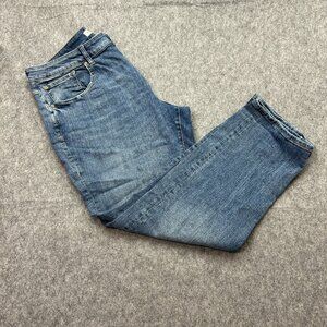 Warp + Weft Ord Chicago Straight Jeans Men's Size 40 X 32 Medium Wash Denim